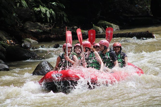 All Inclusive Bali Quad Bike and White Water Rafting - The comfort break: towels, showers, and set menu lunch