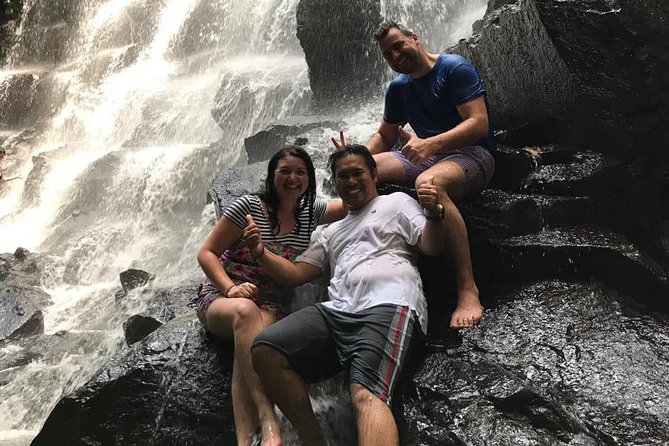 Bali as You Wish Tour guided by AGUS - Kanto Lampo Waterfall: Black Rock Cliff Photos and Wet Feet