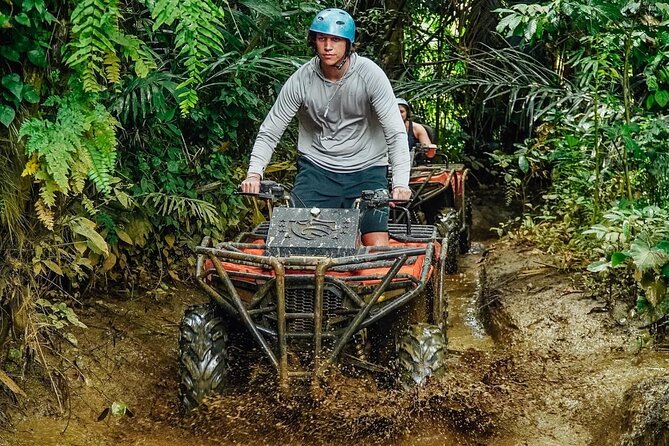 Bali ATV Quad Adventure Ubud Monkey Forest and Waterfall - Sacred Monkey Forest Sanctuary: 12.5 Hectares, 3 Temples, 1,260 Macaques