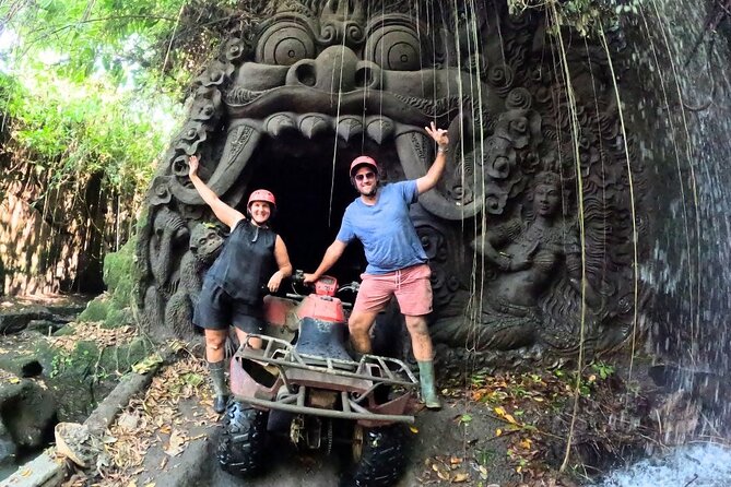 Bali ATV Ride Ubud Waterfall, Ricefield,River,Barong Cave, Lunch - Key highlights before you go