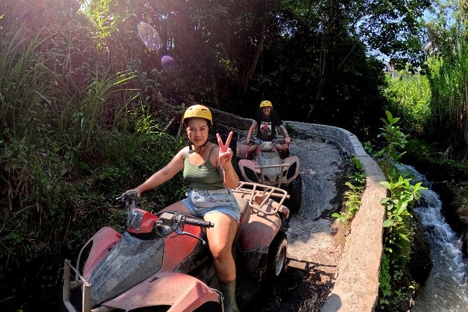 Bali ATV Ride Ubud Waterfall, Ricefield,River,Barong Cave, Lunch - Time on the clock: 1.5 hours that still feels like a full day
