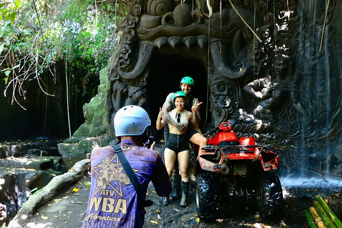 Bali ATV Ride Ubud Waterfall, Ricefield,River,Barong Cave, Lunch - Waterfall moments: scenic breaks plus the reality of timing