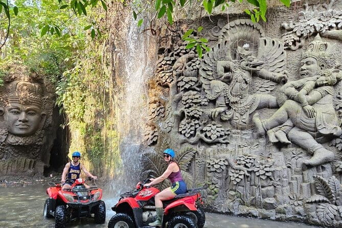 Bali ATV Ride Ubud Waterfall,RiceField,River,Kingkong-Temple cave - Key highlights you can bank on