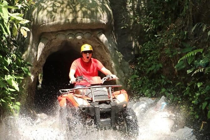 Bali ATV Ride Ubud Waterfall,RiceField,River,Kingkong-Temple cave - ATV in Ubud’s Singapadu: why this route feels different