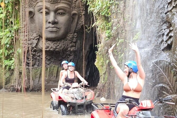 Bali ATV Ride Ubud Waterfall,RiceField,River,Kingkong-Temple cave - Lunch, shower, and free pool time: the recovery plan is real