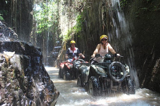 Bali Atv Riding through Cave and Waterfall - Price and extras: what the $55 really covers