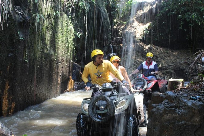 Bali Atv Riding through Cave and Waterfall - The day’s core: village trek, rice paddies, jungle paths