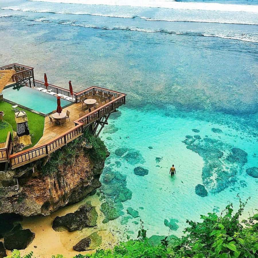 Bali: Beachfront Paradise & Sunset Journey with Dinner - Beach Time First: Blue Point and Padang Padang in One Day