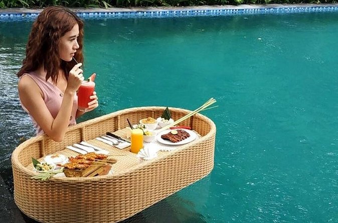Bali Floating Pool Lunch at Beach View Restaurant Nusa Dua - Price and value: $25 for 90 minutes of poolside service