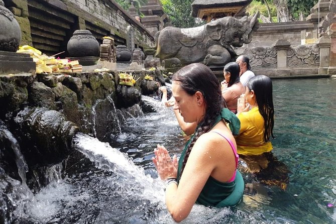 Bali Full Day Holy Water Tour - Stop 1: Tegenungan Waterfall Swim Time Without the Hurry Feel
