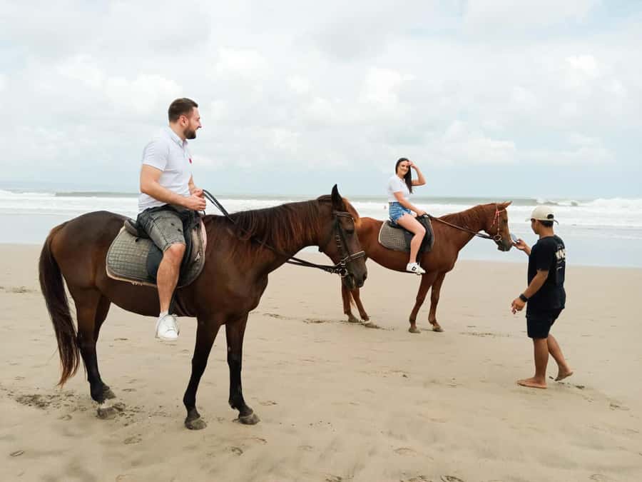 Bali: Horse Riding Tour on Seminyak Beach Include Transport - Price and value around $33: what you really get