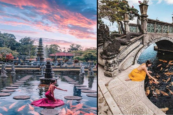 Bali Instagram Tour and Sunrise at gate of heaven - Tukad Cepung Waterfall: entering the cave where it gets cold