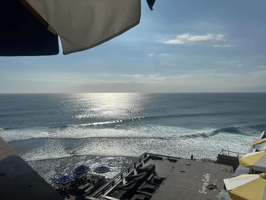 Bali: Padang Beach, Uluwatu Kecak Fire Dance, & Suluban Tour - Jimbaran seafood dinner: good value as an optional ending