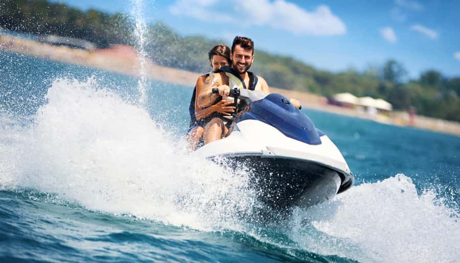 Bali: Parasailing, Jet Ski & Uluwatu Tour with Kecak Dance - Nusa Dua Water Rush: Parasailing and Jet Ski at Tanjung Benoa