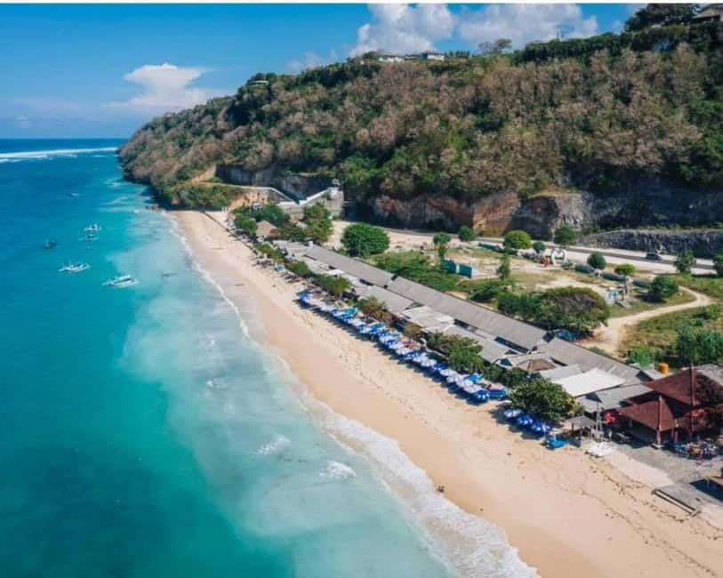 Bali: Private trip Nusa Dua Area, GWK, Jimbaran, and Uluwatu - South Bali, arranged like a best-of playlist