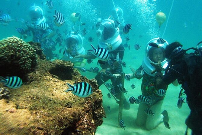Bali Sea Walker - After you surface: showering, changing, and the end at the meeting point