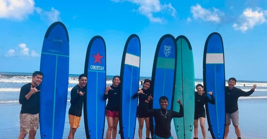 Bali: Seminyak Beach Surf Lesson Experience 2 Hour - Small group coaching: why one instructor and two students helps