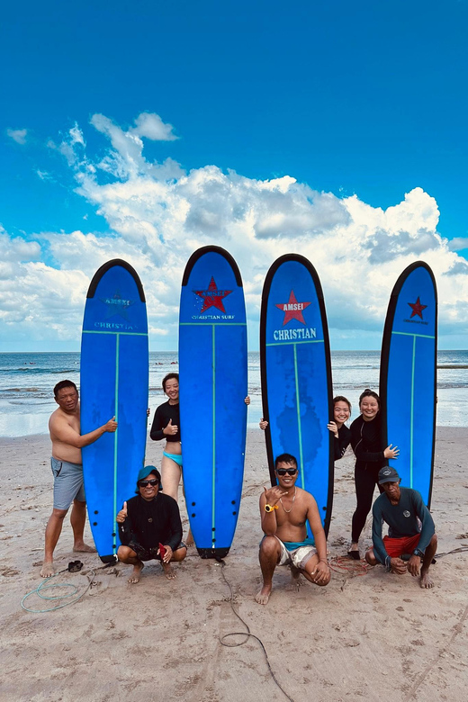 Bali: Seminyak Beach Surf Lesson Experience 2 Hour - What you actually get included on the beach