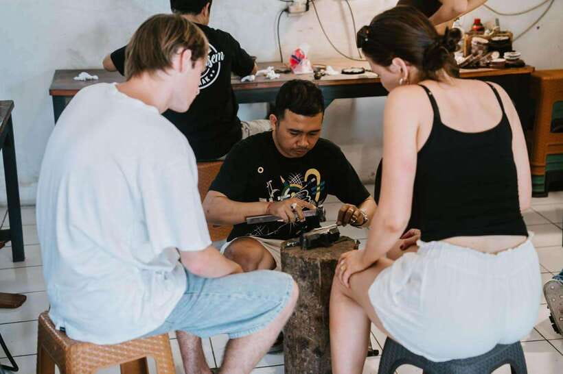 Bali: Silver Jewelry Making Class in Sidemen - Using 7 grams of pure silver (and adding extra if needed)