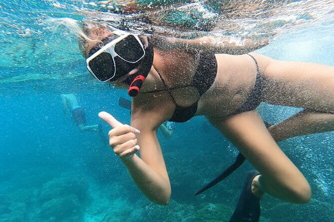 Bali Snorkling Blue Lagoon Beach with Lunch & Private Transport - Two hours of snorkeling in calm turquoise water