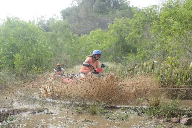 Bali: Uluwatu Mud ATV Quad Bike Adventure - Lunch voucher and what to do next near Uluwatu