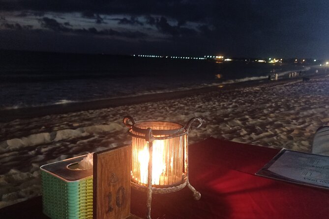 Bali Uluwatu Sunset Kecak Fire Dance and Beach Dinner Tour - Jimbaran Beach dinner: seafood near the water, not just food