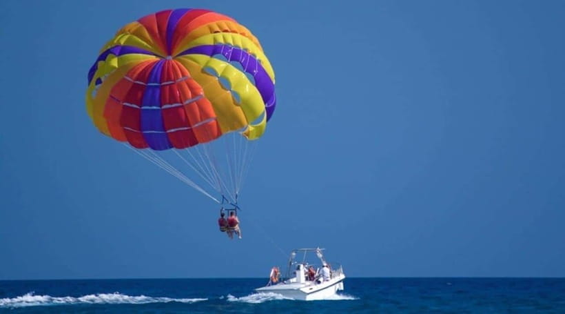 Bali: Watersport Adventure Nusa dua Experience - What you do on the water: parasailing first, then optional add-ons