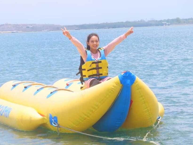 Bali: Watersport Jetski Flyfish Banana Boat Exclusive - Banana Boat Ride: The Right Kind of Goofiness