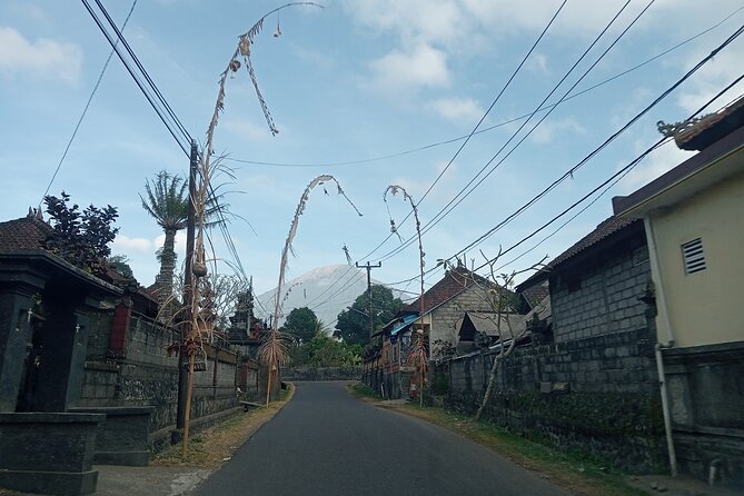Besakih Mother Temple Tukad Cepung East Bali Private Guided Tour - Lereng Agung lunch with Mount Agung views: a scenic pause, not an included spend