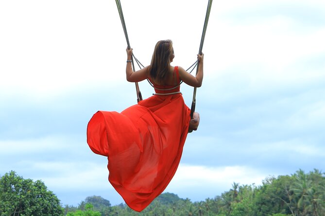 Best of Instagram Tour: Gate of Heaven, Tirta Gangga, Bali Swing - Aloha Ubud Swing: jungle swing and bird-nest style photos