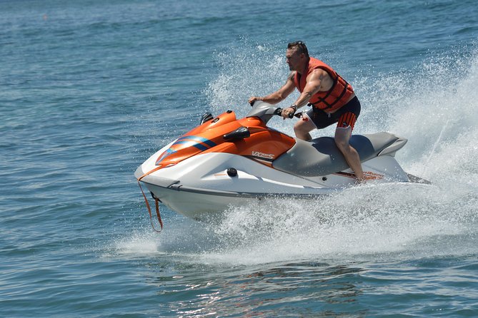 Drive Self Jet Ski Half an Hour - Where this jet ski ride really happens (Jimbaran to Tanjung Nusa Dua)