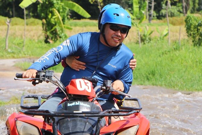 Excellence Bali ATV (Quad Bike) , White Water Rafting with Swing. - ATV in rural Bali: what the bumpy mud part is really like