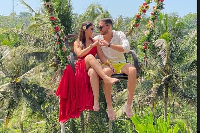 Experience Private Quad Bike and Jungle Swing in Bali Indonesia - ATV ride through rice terraces, bamboo forest, villages, and a tunnel
