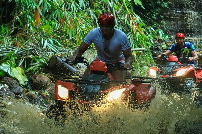 Full Day ATV Quad Bike and River Tubing Experience in Bali - ATV check-in: helmets, gloves, and a short practice that helps