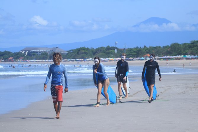 HOT PROMO. Beginner Surf Lessons in Bali - Photos and the online training course: keeping the momentum