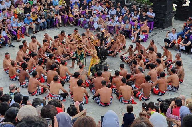 Incredible Uluwatu Temple Sunset & Kecak Fire Dance - Jimbaran Beach dinner: optional, on sand, and totally your choice