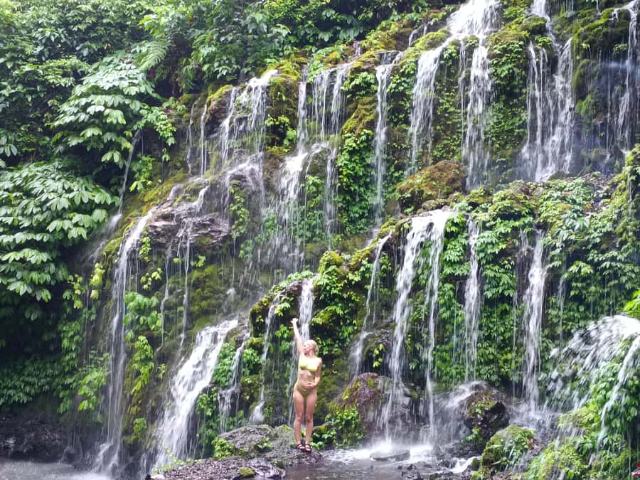 North Bali Trip with 2 Hidden Waterfalls Private Tour - Banyumana Amertha Waterfall: The 20-Minute Banana Walk to Two Falls