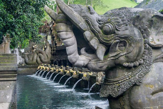 Private Tour: Waterfall, Kintamani Volcano, Ubud Tour with Lunch - Tegalalang Rice Terraces and the Ubud art market combo