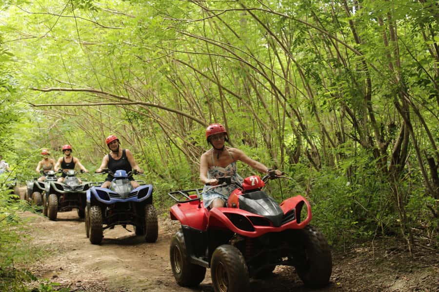 Rock Mud Fun ATV Quadbike Uluwatu - The 1.5 hours of ride time: mud, bumps, and waterways in Uluwatu