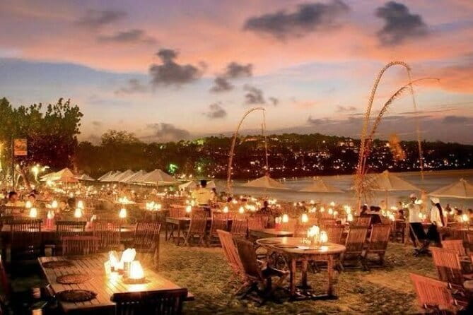 Romantic Seafood Dinner at Jimbaran Beach Bali include Sunset - Sea packages A vs B: what you really get for $21