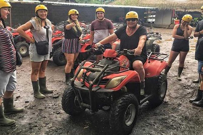 Ubud ATV Quad Bike, Monkey Forest and Rice Terrace - ATV quad bike ride in Ubud: safety, practice, and muddy fun