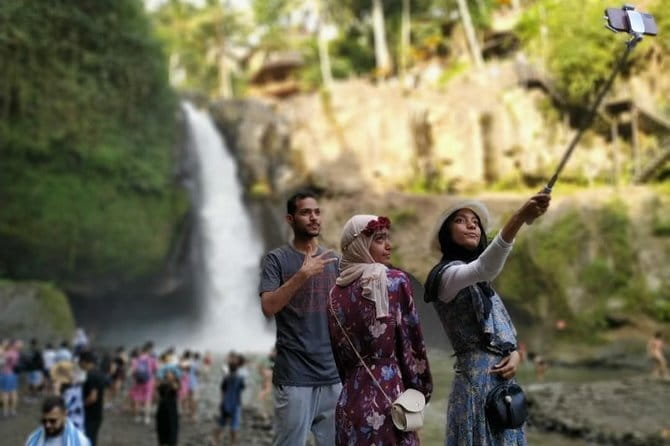 Ubud Water Temple Waterfall Terrace Swing Private Guided Tour - Ubud Market Time for Souvenirs That Feel Local